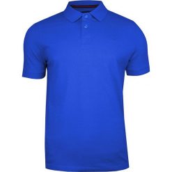 Chabrowa Bawełniana Koszulka POLO -Adriano Guinari- Męska, Krótki Rękaw, z Kołnierzykiem, Casualowa TSADGPOLOprincessblue. Niebieskie koszulki męskie Adriano Guinari, m, bez wzorów, z bawełny, z krótkim rękawem. Za 87,00 zł.