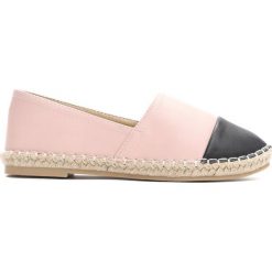 Espadryle damskie: Różowe Espadryle Gold Mine