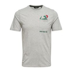 Only&Sons Koszulka Męska Rex Ss Tee Lightgrey Melange (Rozmiar S). Szare koszulki męskie marki Only&Sons, s, bez wzorów, bez kołnierzyka, bez rękawów. W wyprzedaży za 57,00 zł.