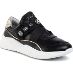 Sneakersy LIU JO - Jo 34 469765 EX014 Black 22222. Czarne półbuty damskie Liu Jo, ze skóry ekologicznej. W wyprzedaży za 449,00 zł.