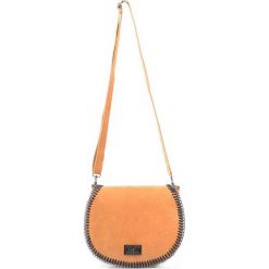 Torebki klasyczne damskie: Skórzana torebka „Nadine” w kolorze jasnobrązowym – 23 x 19 x 15 cm