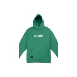 SAUTE GREEN HD. Zielone bluzy damskie marki MAJORS, xl, z nadrukiem, z bawełny, bez rękawów, bez kaptura. Za 240,00 zł.