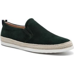 Espadryle GINO ROSSI - Tasos MW2872-TWO-BW00-0448-T 79/79. Zielone espadryle męskie ze skóry. W wyprzedaży za 299,00 zł.