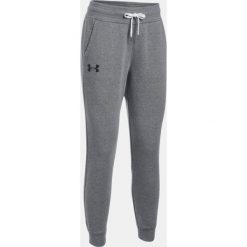 Spodnie dresowe damskie: Under Armour Spodnie dresowe damskie Favorite Fleece Pant szare r. M (1298422-090)