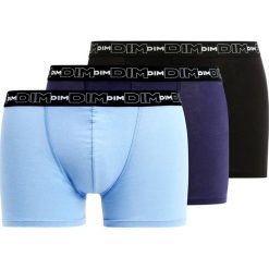 DIM 3 PACK Panty bleu nuit/bleu pastel/noir. Szare bokserki męskie marki DIM, z bawełny. Za 149,00 zł.