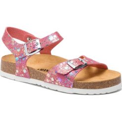 Sandały DR. BRINKMANN - 510303 D Pink 43. Różowe sandały dziewczęce marki Dr. Brinkmann, ze skóry ekologicznej, bez zapięcia. Za 159,00 zł.