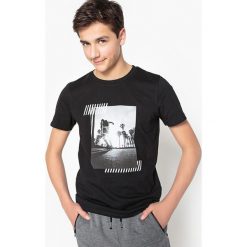 T-shirty chłopięce: Koszulka z nadrukiem, okrągły dekolt 10-16 lat