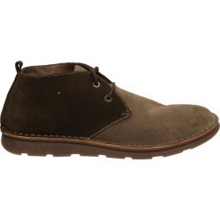 Botki męskie - 657437460 T-T. Brązowe botki męskie marki Venezia, z gumy. Za 149,00 zł.