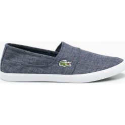 Lacoste - Tenisówki. Szare tenisówki męskie Lacoste, z materiału. W wyprzedaży za 239,90 zł.