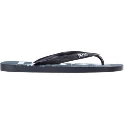 BOSS Wave Japonki Niebieski. Niebieskie klapki męskie Boss, w paski, z materiału. Za 176,95 zł.