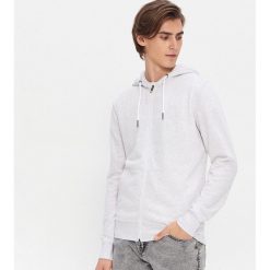 Rozpinana bluza z kapturem - Jasny szary. Szare bluzy męskie House, s, bez wzorów, z kapturem, bez rękawów, z kapturem. Za 79,99 zł.