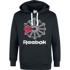 Reebok Star Hoody Bluza z kapturem czarny. Czarne bejsbolówki męskie Reebok, xl, z nadrukiem, z kapturem. Za 244,90 zł.