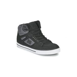 Buty DC Shoes PURE HIGH-TOP WC TX SE. Czarne trampki męskie DC Shoes, bez wzorów, bez zapięcia. Za 489,00 zł.