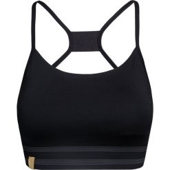 Top MONREAL LONDON Czarny. Czarne bluzki damskie Monreal London, l, bez wzorów, z dzianiny, z okrągłym kołnierzem, z krótkim rękawem. W wyprzedaży za 384,00 zł.