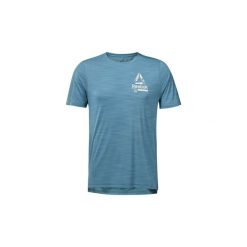 T-shirty z krótkim rękawem Reebok Sport Koszulka Training ACTIVCHILL Graphic Tee. Niebieskie koszulki męskie Reebok Sport, s, bez wzorów, bez kołnierzyka, z krótkim rękawem, krótkie. Za 169,00 zł.