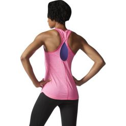 Adidas Koszulka Keyhole Tank różowy r. XS (AJ1052). Różowe bluzki damskie marki Adidas, xs. Za 79,29 zł.