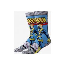 Stance Cyclops Comic Skarpetki Niebieski. Niebieskie skarpetki męskie Stance, bez wzorów, z elastanu. Za 94,95 zł.