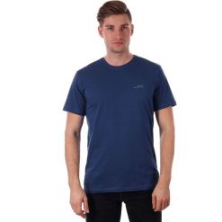 Granatowy T-shirt Męski, Krótki Rękaw, 100% BAWEŁNA -Just Yuppi, z Logo, Koszulka TSJTYUP1339kolGRANAT. Niebieskie koszulki męskie m, z bawełny, casualowe, krótkie. Za 39,90 zł.
