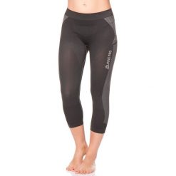 Legginsy funkcyjne w kolorze czarnym. Czarne legginsy sportowe damskie marki Alpine Pro, s, z materiału. W wyprzedaży za 129,95 zł.