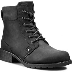 Botki damskie lity: Botki CLARKS – Orinoco Spice 261109374 Black WLined Lea