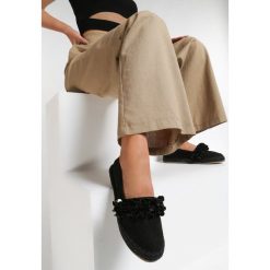 Czarne Espadryle First Impression. Czarne espadryle damskie Renee, bez wzorów, bez obcasa. Za 69,99 zł.