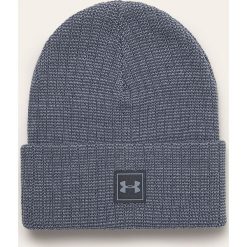 Under Armour - Czapka. Pomarańczowe czapki męskie Under Armour, bez wzorów, z dzianiny. W wyprzedaży za 69,90 zł.