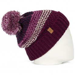 Nugget Czapka Damska Ofeila Beanie, Burgundowa. Czerwone czapki zimowe damskie marki Nugget. Za 92,00 zł.