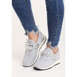 Szare Buty Sportowe Loud Silence. Pomarańczowe buty sportowe damskie marki Born2be, z materiału. Za 79,99 zł.