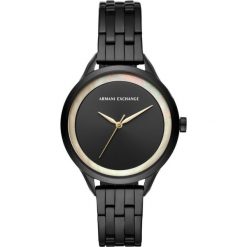 Armani Exchange - Zegarek AX5610. Czarne zegarki damskie Armani Exchange, ze stali. W wyprzedaży za 639,90 zł.