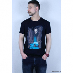 Koszulka Wodospad. Szare t-shirty damskie marki Pakamera, m, z bawełny. Za 69,00 zł.