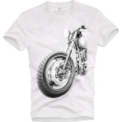T-shirt UNDERWORLD Organic Cotton Motorbike. Czarne t-shirty męskie Underworld, m, z nadrukiem, bez kołnierzyka. Za 69,99 zł.