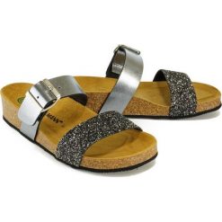 DR. BRINKMANN 701508-9 anthrazit, klapki profilaktyczne damskie. Klapki damskie Dr. Brinkmann, bez wzorów, bez obcasa. Za 159,90 zł.