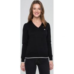 Sweter w kolorze czarno-białym. Czarne bez kategorii marki Felix Hardy, l, w paski. W wyprzedaży za 129,95 zł.