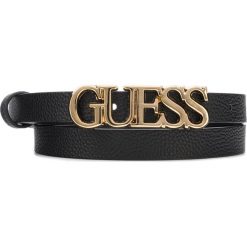 Guess Lias Pasek Czarny. Czarne paski damskie Guess, w paski, z materiału. Za 171,95 zł.