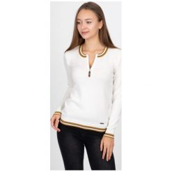 Paul Parker Sweter Damski Xl Śmietankowy. Szare swetry damskie Paul Parker, xl, bez wzorów, eleganckie, bez rękawów, bez kaptura. Za 159,00 zł.