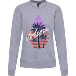 Bluza Volcom Sound Check Fleece B4612052. Szare bluzy damskie Volcom, m, bez wzorów, z bawełny, bez rękawów, bez kaptura. W wyprzedaży za 189,00 zł.