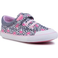 Trampki GARVALIN - 202801 S A-Azul Y Helados. Niebieskie trampki dziewczęce Garvalin, bez wzorów, z gumy, na rzepy. Za 129,00 zł.