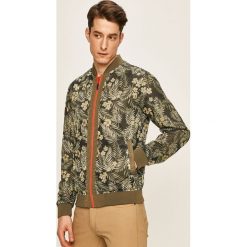 Jack & Jones - Kurtka bomber dwustronna. Zielone płaszcze męskie Jack & Jones, s, bez wzorów, z poliesteru, krótkie, bez kaptura. W wyprzedaży za 99,90 zł.