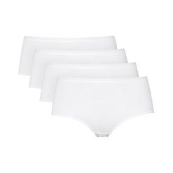 Cellbes Figi 4 Pack biały female biały 34/36. Białe majtki damskie Cellbes, z bawełny. Za 99,00 zł.