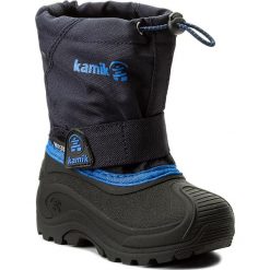 Buty zimowe chłopięce: Śniegowce KAMIK – Pioneer NK8947 Navy