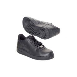 Buty Dziecko Nike AIR FORCE ONE KIDS. Czarne trampki dziewczęce Nike, bez wzorów, z kauczuku, bez zapięcia. Za 345,49 zł.
