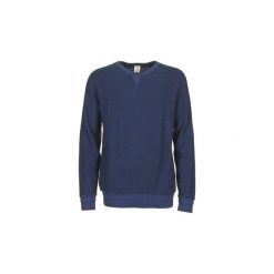 Swetry Timberland KNOX RIVER CREW. Niebieskie swetry męskie Timberland, s, bez wzorów, bez kołnierzyka, bez kaptura. W wyprzedaży za 370,30 zł.