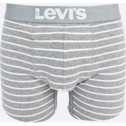 Levi's - Bokserki (2-pack). Szare bokserki męskie marki Levi's®, bez wzorów, z elastanu. Za 99,90 zł.