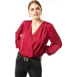Jimmy Sanders bluzka damska 19S SHTW53023 XL bordowa. Czerwone bluzki damskie Jimmy Sanders, s, bez wzorów, bez kołnierzyka, bez rękawów. Za 169,00 zł.