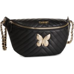 Saszetka nerka TWINSET - Marsupio 192TA7104 Nero 00006. Czarne nerki damskie Twinset, bez wzorów, ze skóry, młodzieżowe, bez dodatków. Za 1059,00 zł.