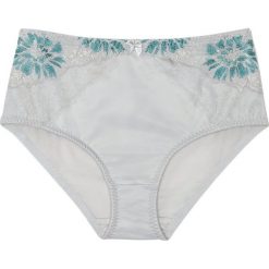 Figi modelujące bonprix matowy srebrny - niebieskozielony. Szare majtki damskie bonprix, z koronki. Za 37,99 zł.