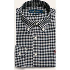 Polo Ralph Lauren - Koszula. Niebieskie koszule męskie Polo Ralph Lauren, xxl, bez wzorów, z bawełny, casualowe, polo, z długim rękawem. W wyprzedaży za 349,90 zł.
