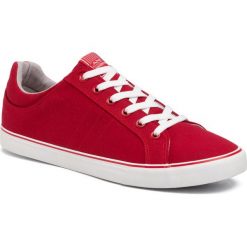 Tenisówki LANETTI - MSS20089-08 Red. Czerwone półbuty męskie Lanetti, na co dzień, bez wzorów, z gumy, eleganckie, bez zapięcia. Za 79,99 zł.
