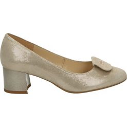 Buty ślubne damskie: Czółenka - F311 LAM BEIG