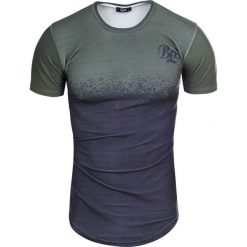 Koszulka męska t-shirt długi Recea. Koszulki męskie Recea, xl, z bawełny, długie. W wyprzedaży za 14,99 zł.